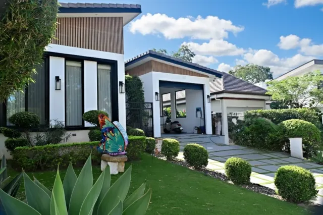 Casa de una planta en Condominio Oro Sol, Río Oro – Santa Ana