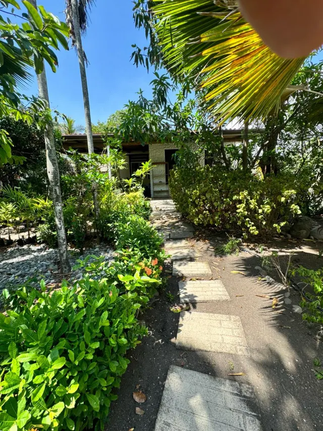 Casa y apartamentos frente a la playa en venta en Tivives