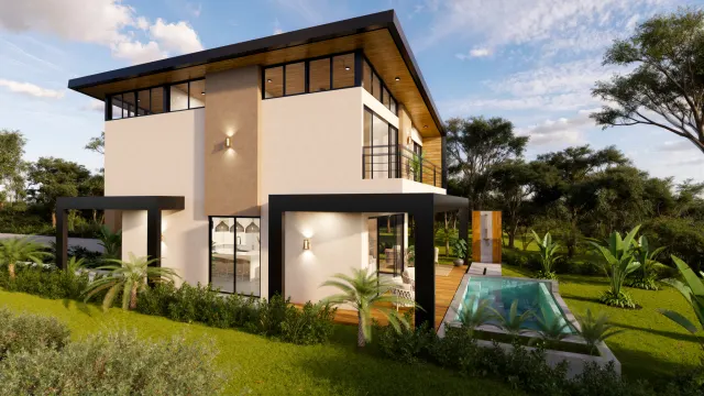 Casa de Lujo en Venta en Corozalito con Piscina Privada y Vistas Naturales Incomparables