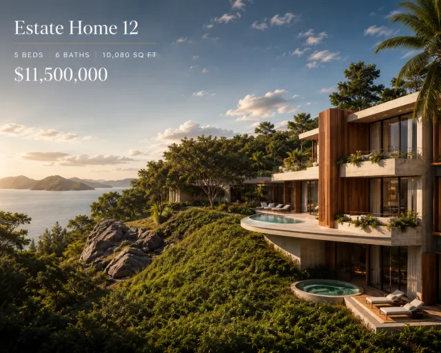 Residencias Waldorf Astoria en Punta Cacique | Ultra Lujo Frente al Mar en el Golfo de Papagayo