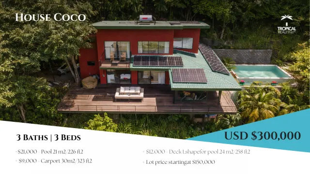 Casa con Vista al Mar o al bosque en Comunidad Privada cerca de Isla Tortuga | Ubicación Ideal, Gran Valor