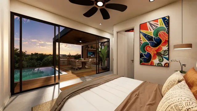 Casa Contemporánea con Piscina Privada en Serena Blue Residences, Corozalito