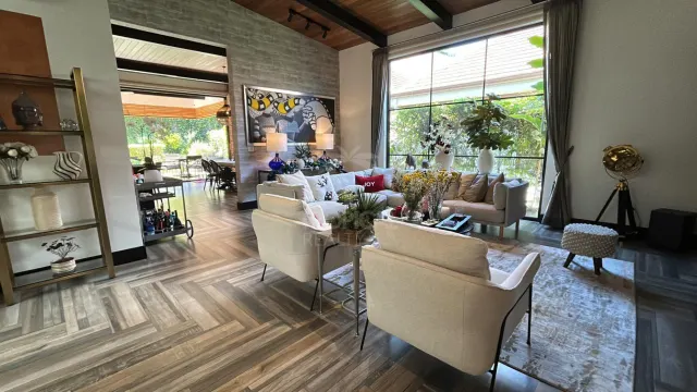 Casa de una planta en Condominio Oro Sol, Río Oro – Santa Ana