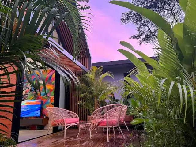 Hermosa casa moderna de 1 habitacion a pasos de la hermosa Playa Malpais